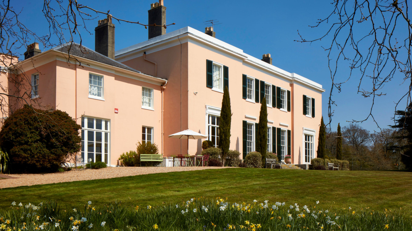 Bignor Par House and the South Lawn