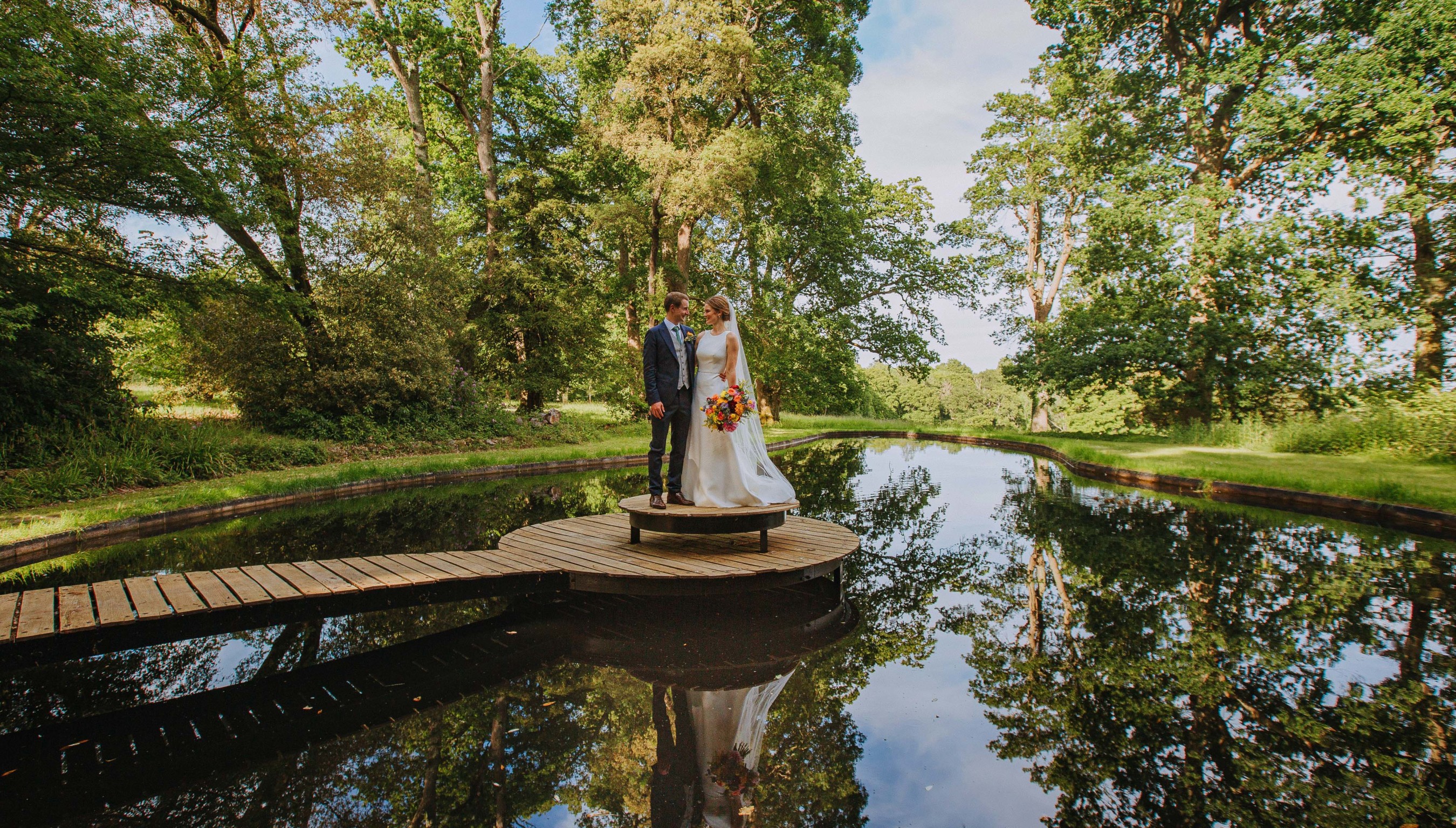 Bignor Park Weddings Pond