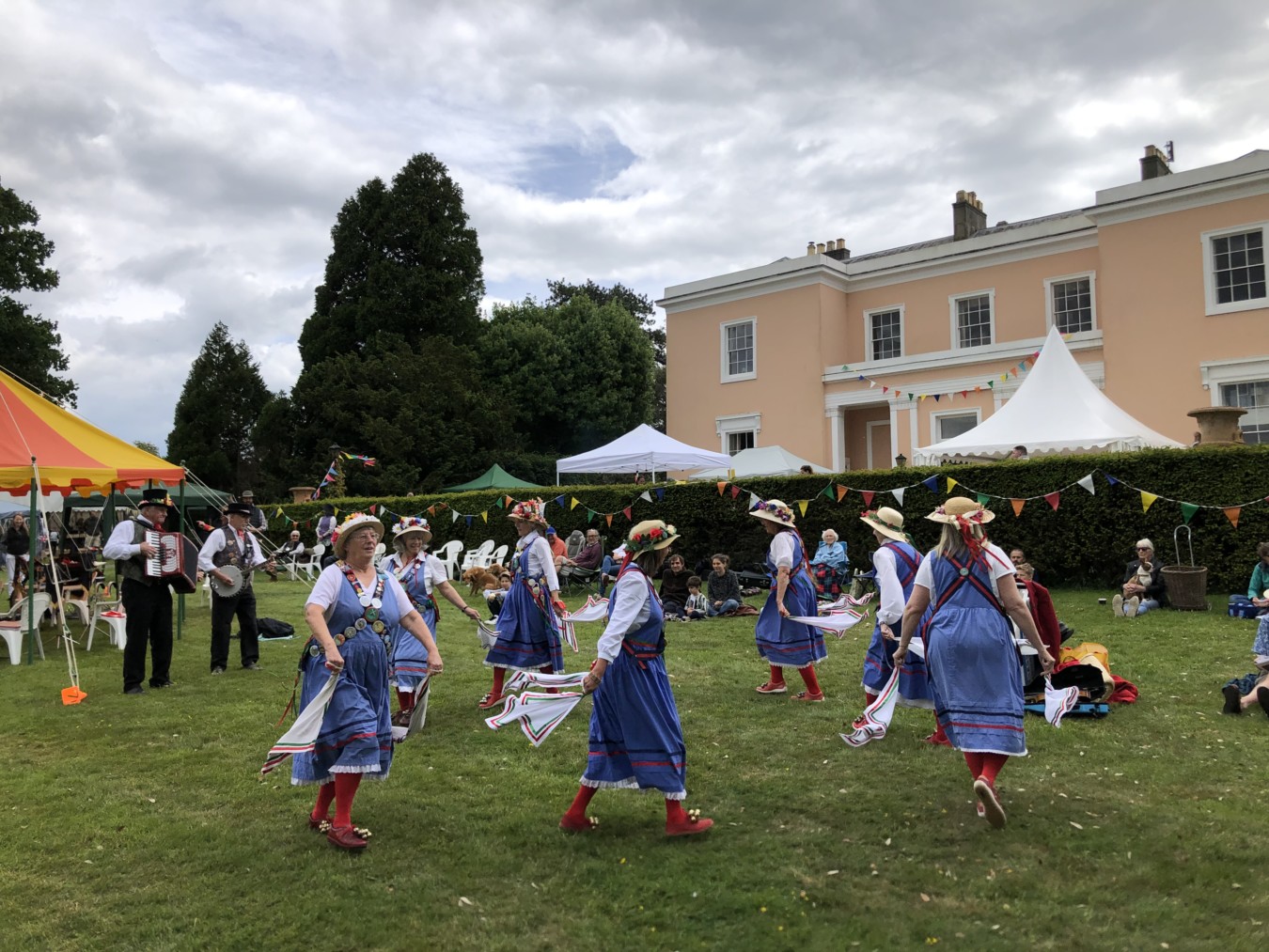 The Bignor Park Fete with dancers