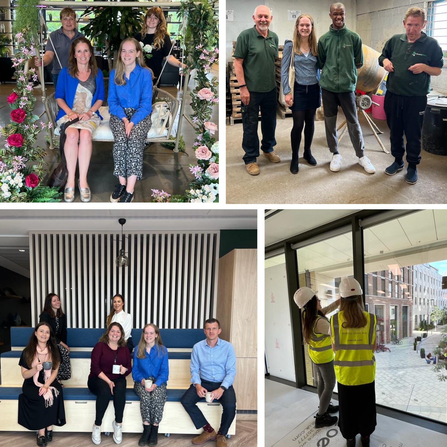 Emily work experience collage