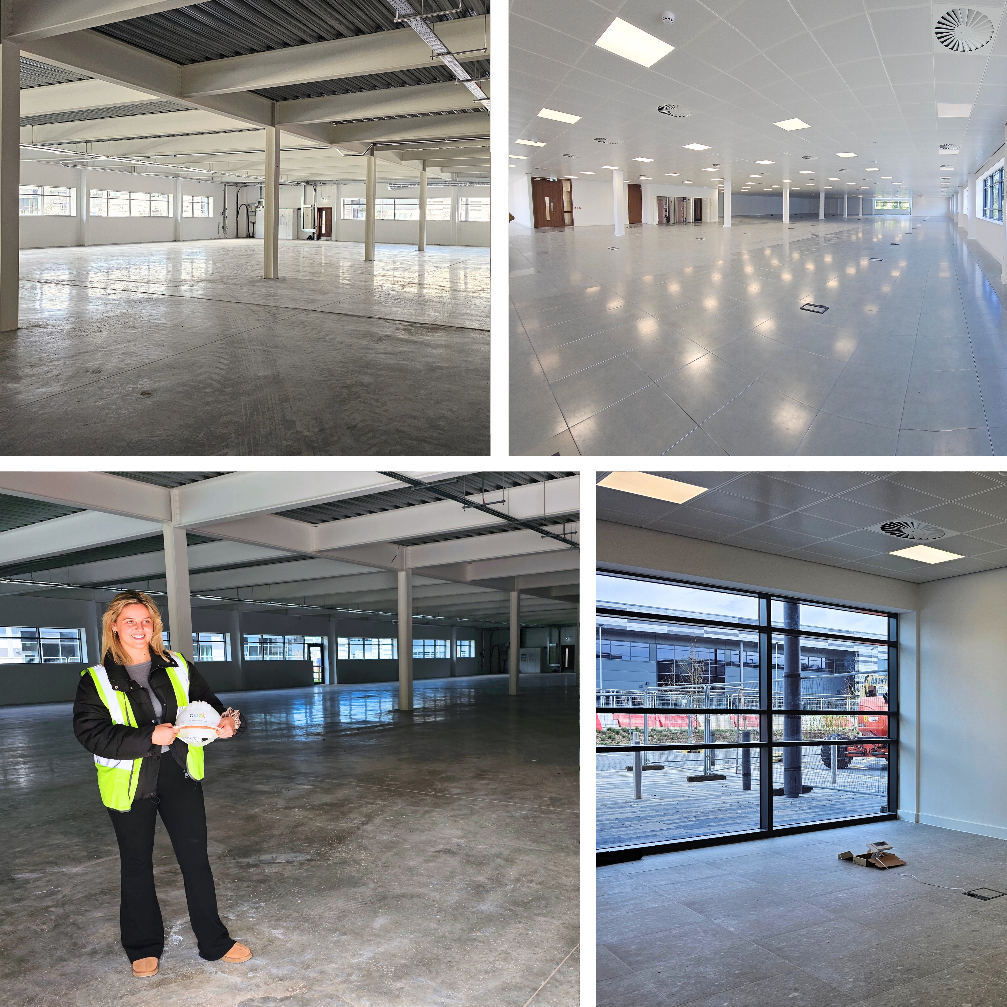 ella seddon in an empty building